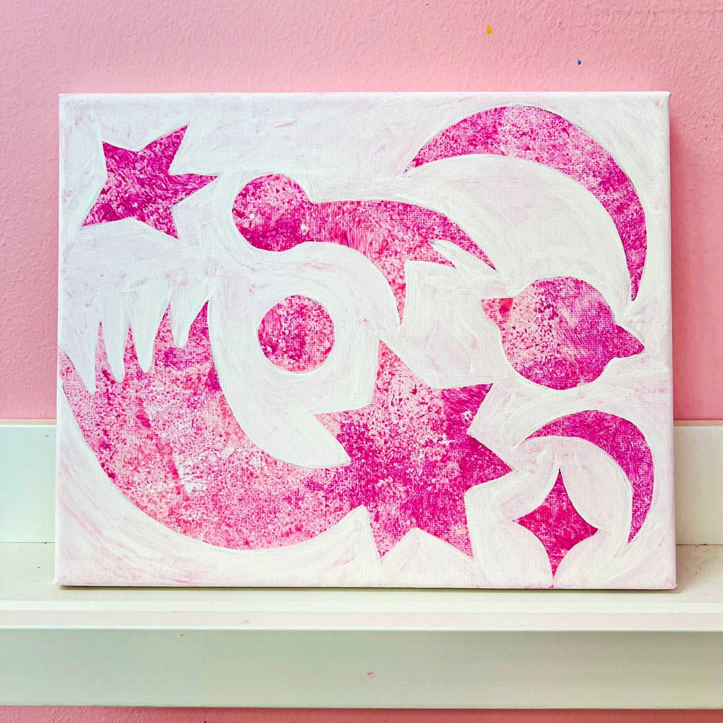 Cosmic Canvas Painting