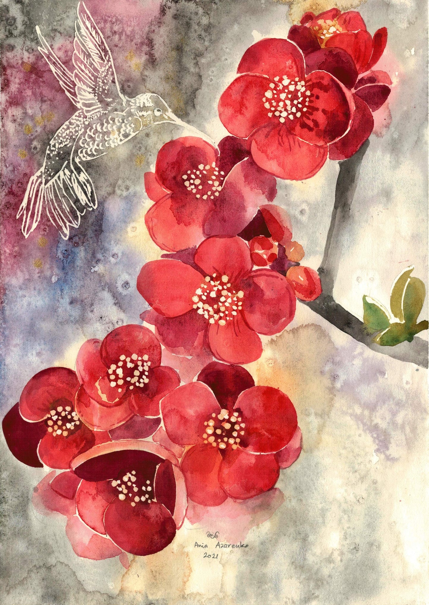 In Bloom Watercolour Painting | Teens to Adults