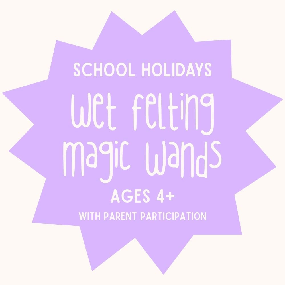 Wet Felted Magic Wands | Age 4+