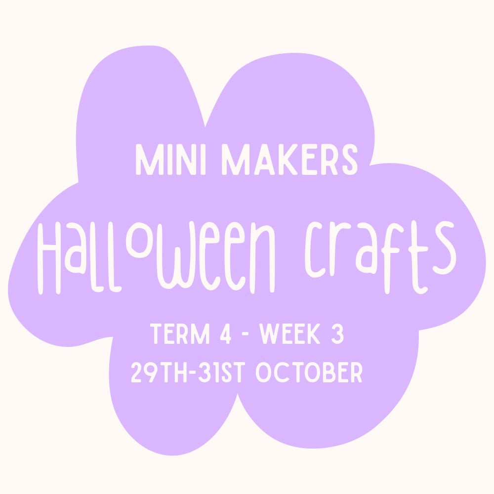 Mini Makers | T4 Week 3 | Halloween Crafts | Ages 1 - 4