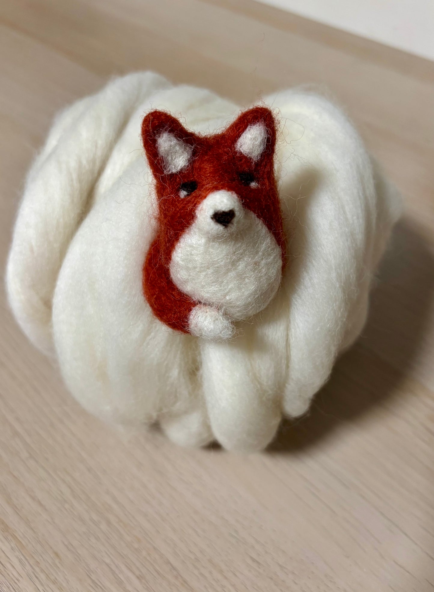 Needle Felted Fox with Cristina