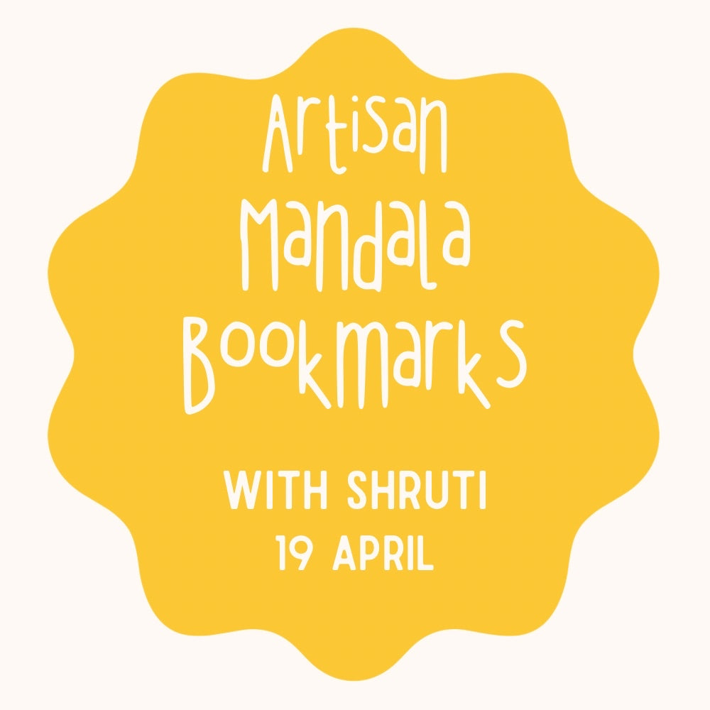 Artisan Mandala Bookmarks with Shruti | Ages 16+