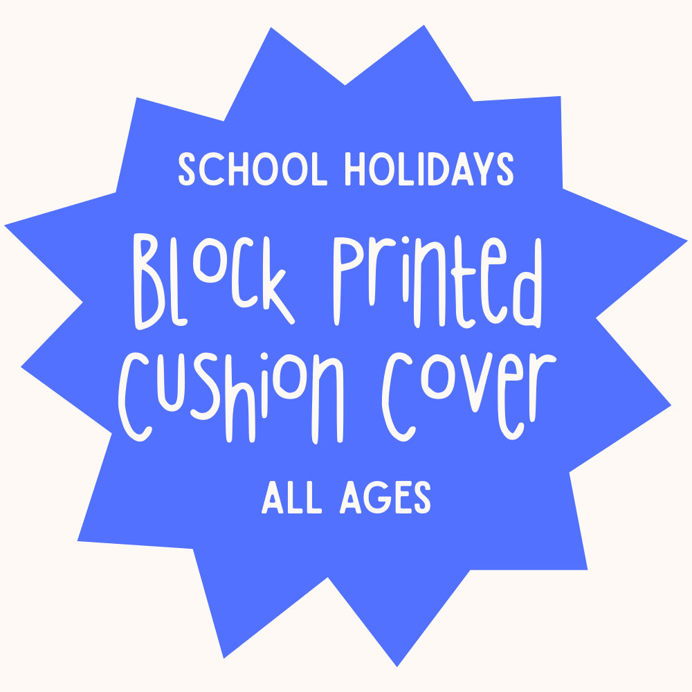 Block Printed Cushion Cover | All Ages