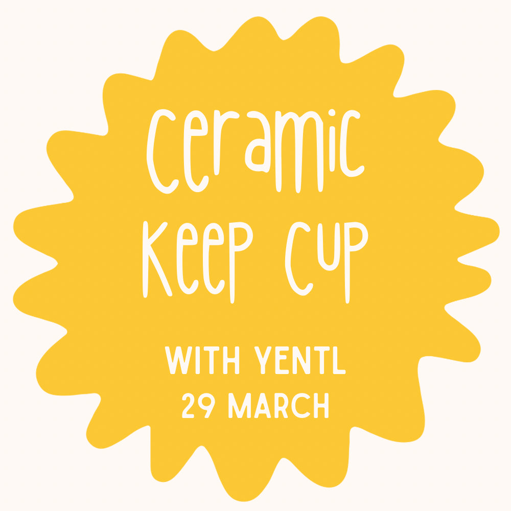 Ceramic Keep Cup with Yentl