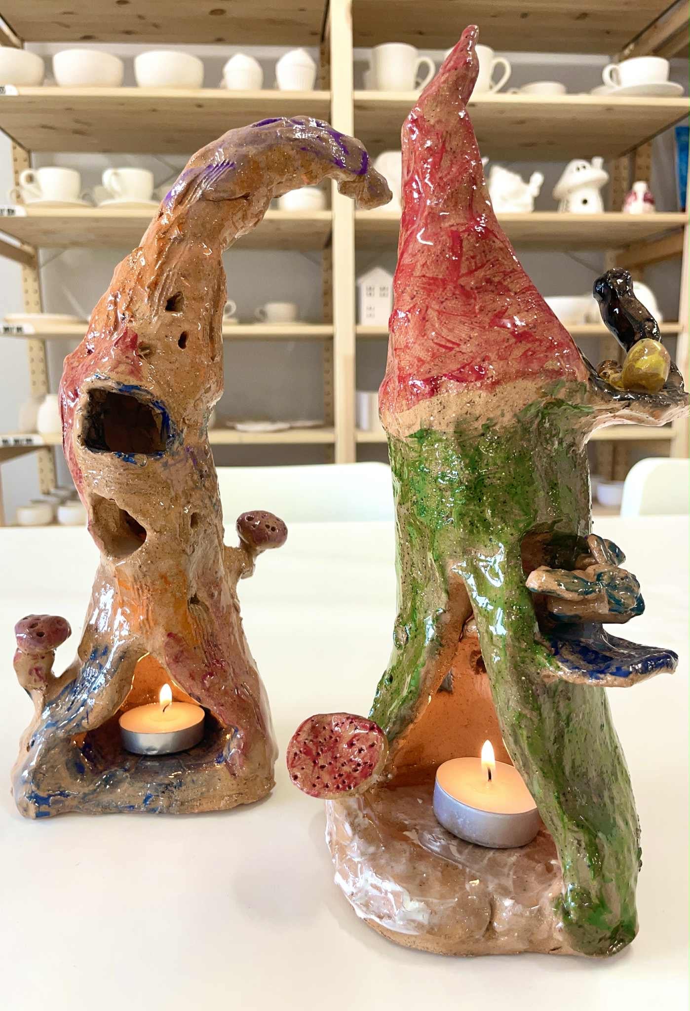 Ceramic Fairy Houses