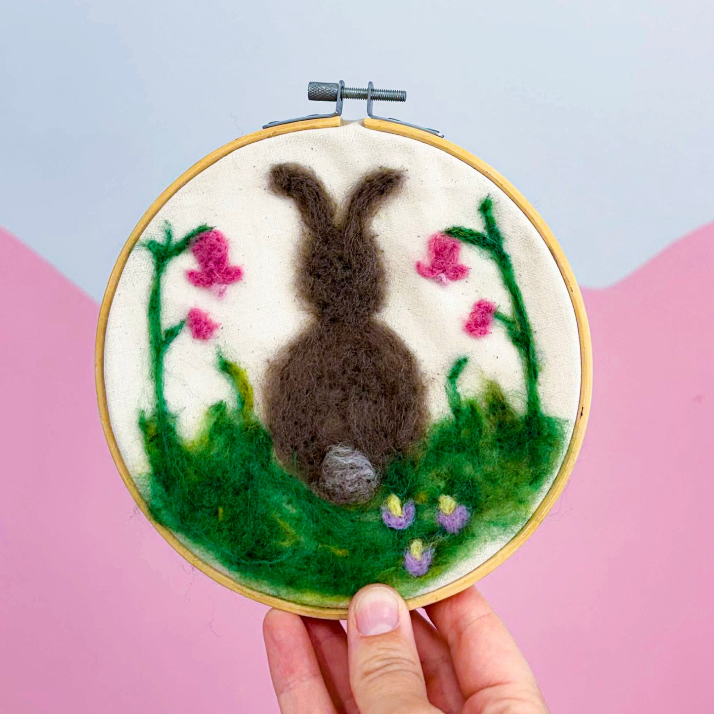 Felted Easter Bunnies