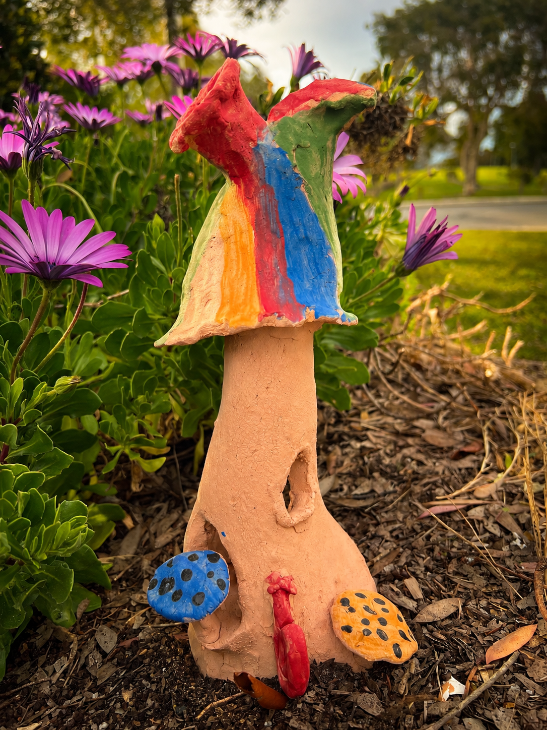 Ceramic Fairy Houses with Natalie