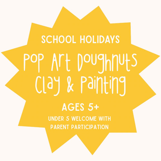 Pop Art Clay Doughnuts | Ages 5+
