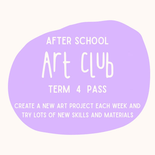 Term 4 | After School Art Pass | Ages 5-11