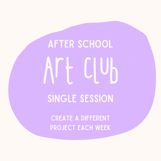 Term 4 | After School Art Single Session | Ages 5-11