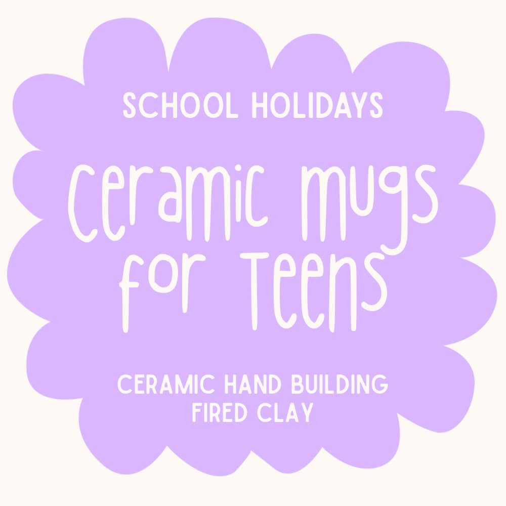 Ceramic Mugs for Teens with Yentl | Ages 10+