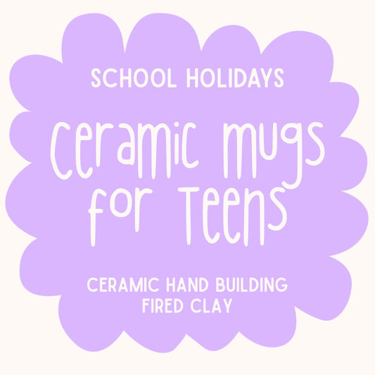 Ceramic Mugs for Teens with Yentl | Ages 10+
