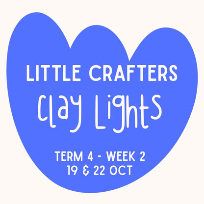 Little Crafters Nature Club | Clay Lights | Ages 2-6 |