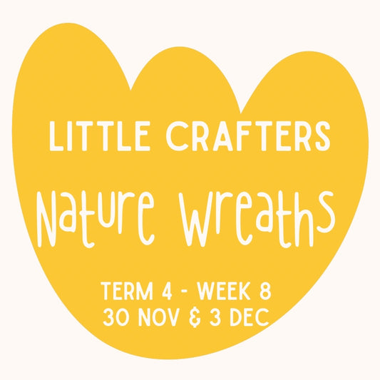 Little Crafters Nature Club | Nature Wreaths | Ages 2-6 |