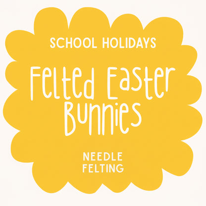 Felted Easter Bunnies