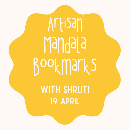 Artisan Mandala Bookmarks with Shruti | Ages 16+