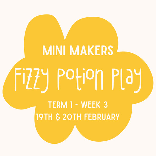 Mini Makers | T1 Week 3 | Fizzy Potion Play | Ages 1 - 4