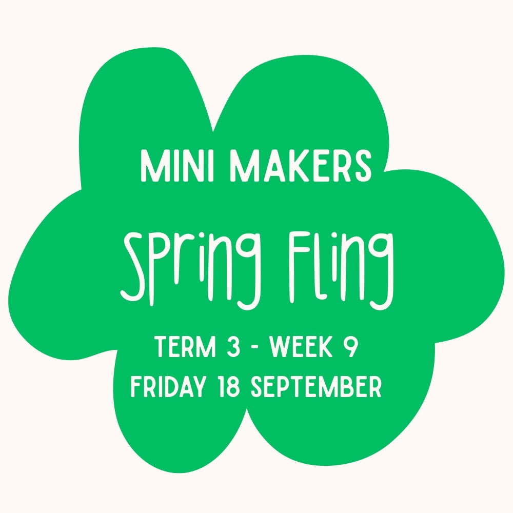 Mini Makers | T3 Week 9 | Spring Fling | Ages 1-5