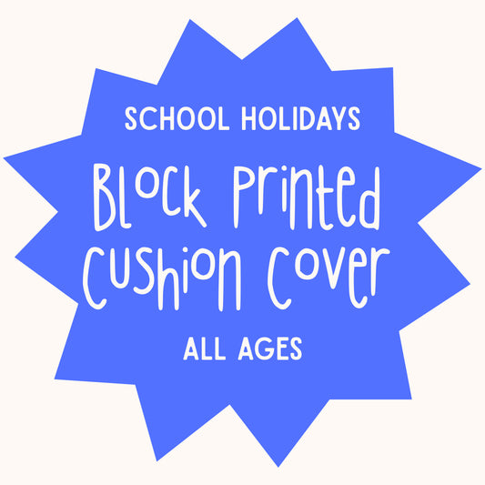Block Printed Cushion Cover | All Ages