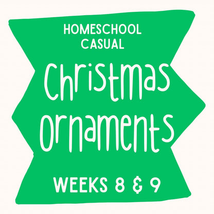 Homeschool Art Club - Christmas Ornaments