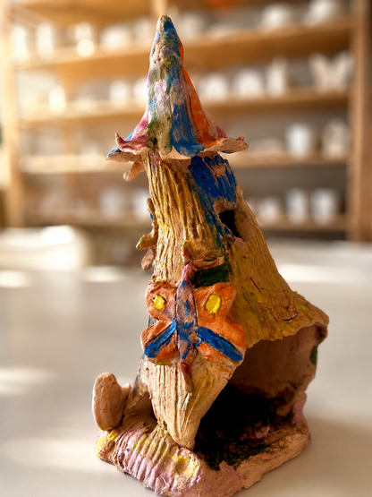 Ceramic Fairy Houses with Natalie | Ages 5 -11